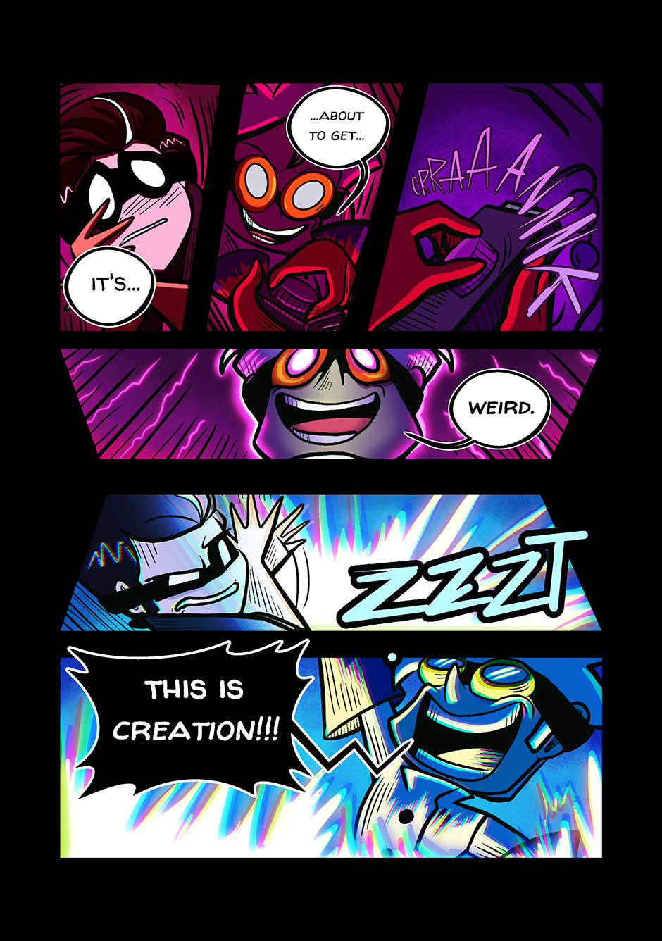 Frank loves to show off