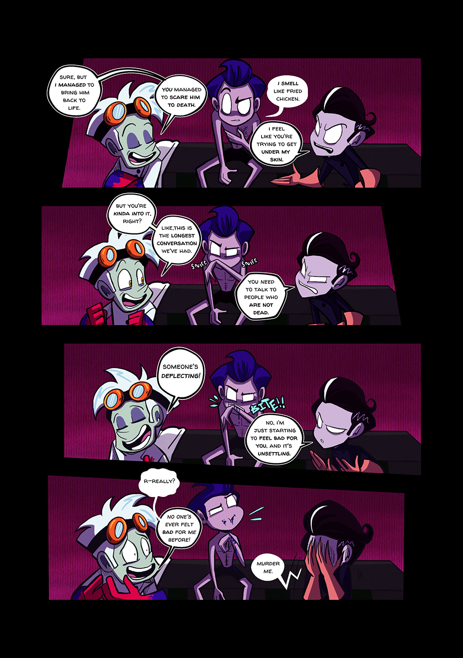 I started feeling really bad for Frank too