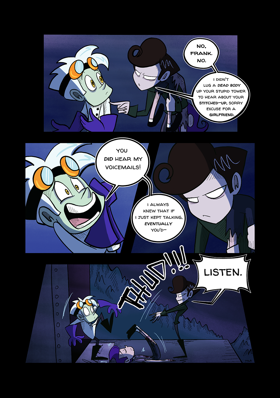 Frank is weird, I'm sorry