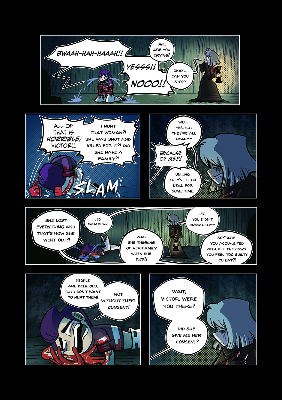 I really wanted to work a better vegan joke in here, but I guess the time wasn't right.