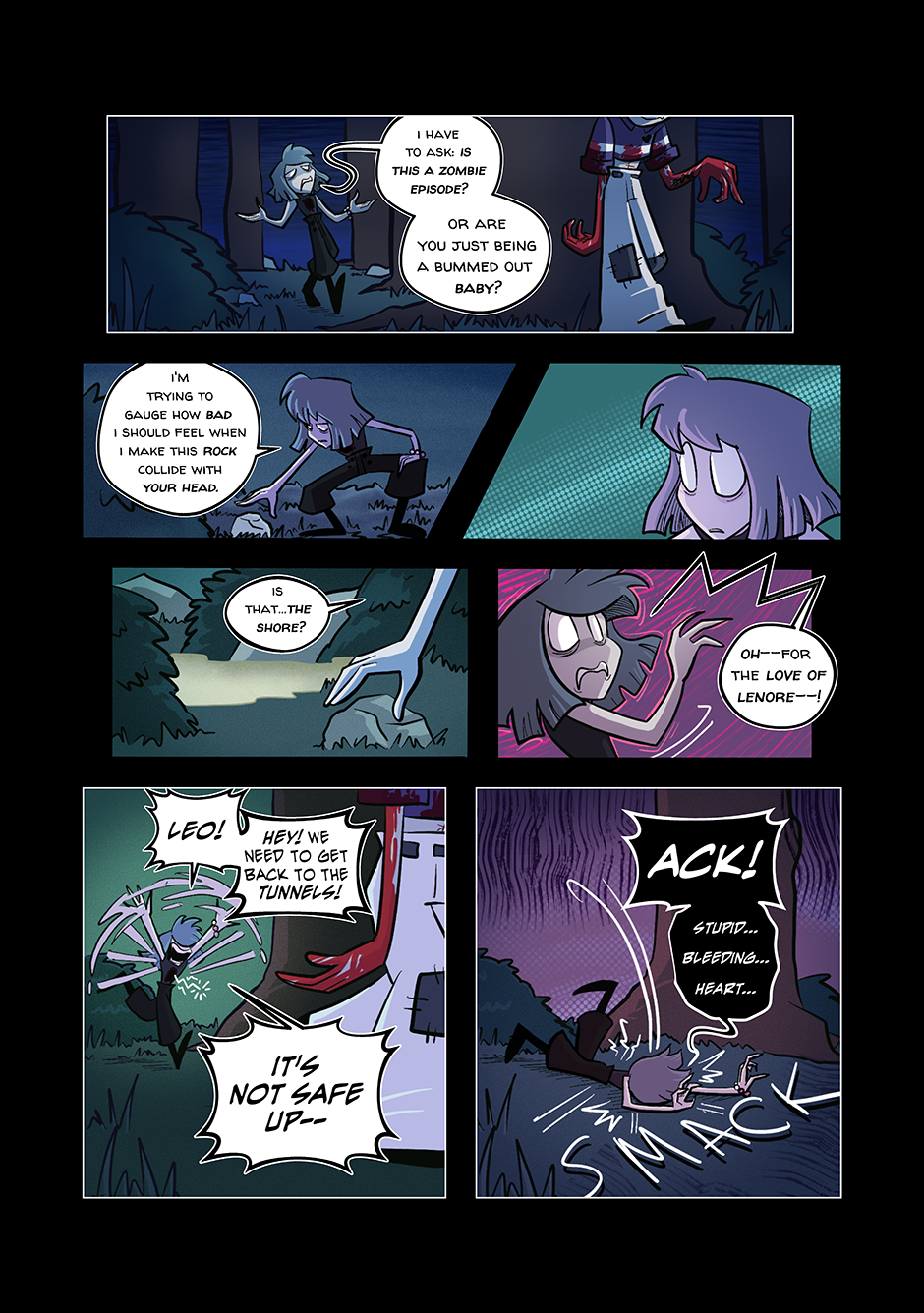 I got a degree in character animation.