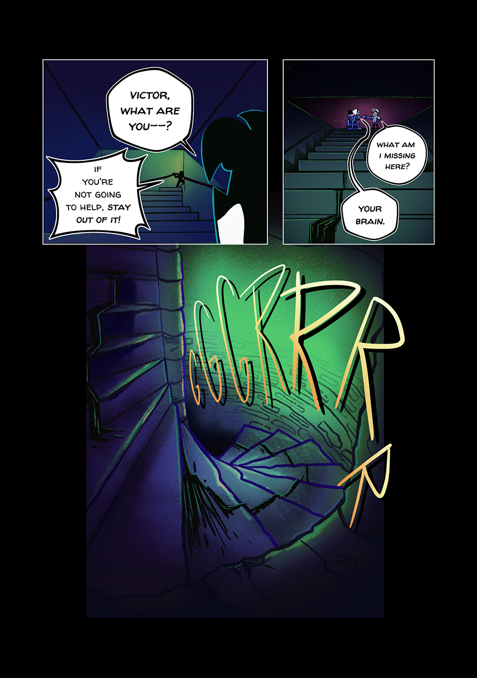 one of my favorite transitions