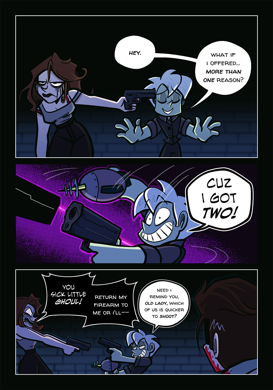 Panel 2 is my favorite Frank drawing of all time.